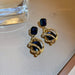 Wholesale alloy Sapphire Earrings JDC-ES-BY-128 Earrings 宝钰 Wholesale Jewelry JoyasDeChina Joyas De China