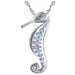 Wholesale Alloy Seahorse Necklace Pendant Charms JDC-CS-WenT005 charms 润涛 white Wholesale Jewelry JoyasDeChina Joyas De China