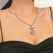 Bulk Jewelry Wholesale alloy serpentine pendant necklaces JDC-NE-A378 Wholesale factory from China YIWU China