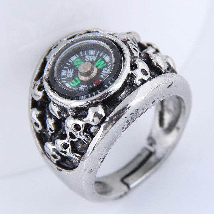 Bulk Jewelry Wholesale alloy-set gemstone opening rings JDC-RS-wy031 Wholesale factory from China YIWU China