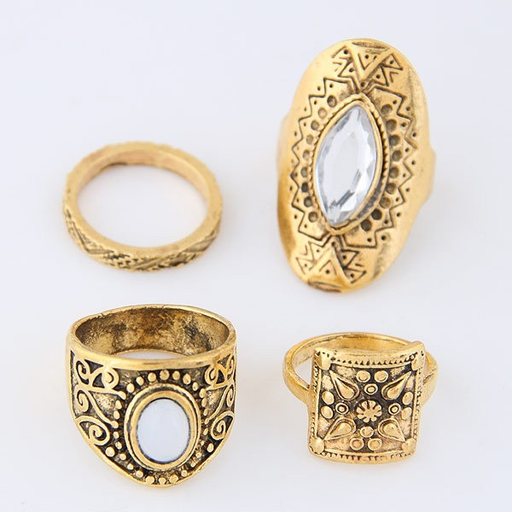 Bulk Jewelry Wholesale alloy set rings JDC-RS-wy060 Wholesale factory from China YIWU China