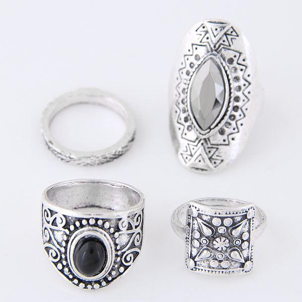Bulk Jewelry Wholesale alloy set rings JDC-RS-wy060 Wholesale factory from China YIWU China