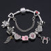 Wholesale Alloy Silver Pass Bracelet （F）JDC-BT-XingL021 Bracelet 星銮 8 16cm Wholesale Jewelry JoyasDeChina Joyas De China