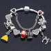 Wholesale Alloy Silver Pass Bracelet （F）JDC-BT-XingL021 Bracelet 星銮 9 16cm Wholesale Jewelry JoyasDeChina Joyas De China