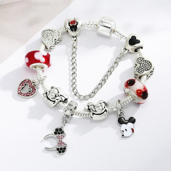 Wholesale Alloy Silver Plated Cartoon Bracelet （F）JDC-BT-XingL032 Bracelet 星銮 Wholesale Jewelry JoyasDeChina Joyas De China