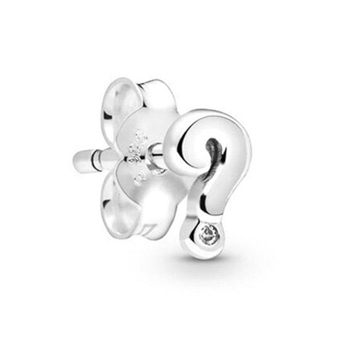 Wholesale alloy silver plated earrings JDC-ES-xingl008 Earrings 星鸾 E010 Wholesale Jewelry JoyasDeChina Joyas De China
