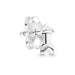 Wholesale alloy silver plated earrings JDC-ES-xingl008 Earrings 星鸾 E020 Wholesale Jewelry JoyasDeChina Joyas De China