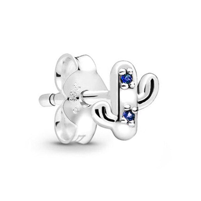 Wholesale alloy silver plated earrings JDC-ES-xingl008 Earrings 星鸾 E05 Wholesale Jewelry JoyasDeChina Joyas De China
