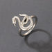 Wholesale alloy silver serpentine single ring JDC-RS-C335 Rings 咏歌 Wholesale Jewelry JoyasDeChina Joyas De China