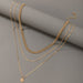 Wholesale alloy simple buckle necklace JDC-NE-C216 NECKLACE 咏歌 Wholesale Jewelry JoyasDeChina Joyas De China