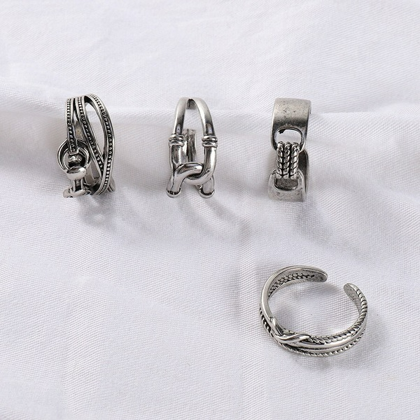 Wholesale Alloy Simple Rings MOQ≥2 JDC-RS-JuY007 Rings 聚耀 Wholesale Jewelry JoyasDeChina Joyas De China