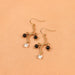Wholesale alloy simple zircon Black Pearl Earrings JDC-ES-GSLSY018 Earrings JoyasDeChina Ear hook Wholesale Jewelry JoyasDeChina Joyas De China