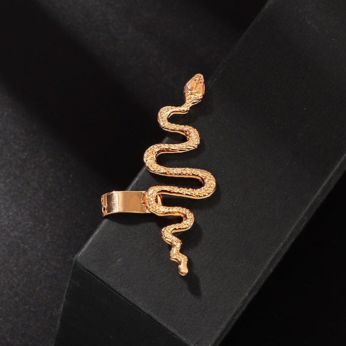 Wholesale Alloy Snake Earrings JDC-ES-NZ079 Earrings 奈珠 2236 Wholesale Jewelry JoyasDeChina Joyas De China