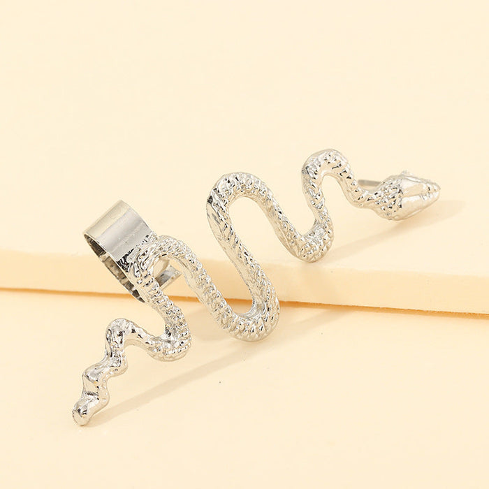 Wholesale Alloy Snake Earrings JDC-ES-NZ079 Earrings 奈珠 Wholesale Jewelry JoyasDeChina Joyas De China