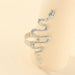 Wholesale Alloy Snake Earrings JDC-ES-NZ079 Earrings 奈珠 Wholesale Jewelry JoyasDeChina Joyas De China