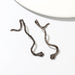 Wholesale Alloy Snake Earrings JDC-ES-NZ084 Earrings 奈珠 EZ2385heise Wholesale Jewelry JoyasDeChina Joyas De China