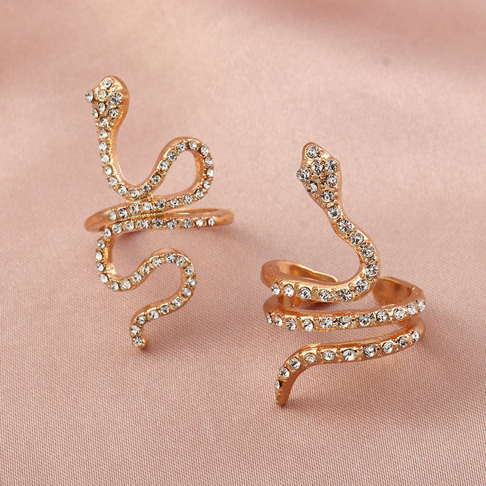 Wholesale Alloy Snake Rings JDC-RS-NZ013 Rings 奈珠 Wholesale Jewelry JoyasDeChina Joyas De China