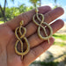 Wholesale Alloy Snake Shape Earrings JDC-ES-MoMing001 Earrings 陌茗 17862 Wholesale Jewelry JoyasDeChina Joyas De China