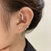 Wholesale alloy snake-shaped ear clips JDC-ES-XuF003 Piercings 旭帆 Wholesale Jewelry JoyasDeChina Joyas De China