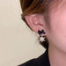 Wholesale alloy snowflake earrings JDC-ES-XuF020 Earrings 旭帆 Wholesale Jewelry JoyasDeChina Joyas De China