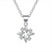 Wholesale alloy snowflake Rhinestone necklace JDC-NE-BLX038 NECKLACE 宝来兴 Wholesale Jewelry JoyasDeChina Joyas De China