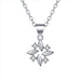 Wholesale alloy snowflake Rhinestone necklace JDC-NE-BLX038 NECKLACE 宝来兴 Wholesale Jewelry JoyasDeChina Joyas De China