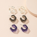 Wholesale alloy solid geometry Earrings JDC-ES-AYN351 Earrings JoyasDeChina Wholesale Jewelry JoyasDeChina Joyas De China