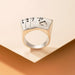 Wholesale alloy spades poker single ring JDC-RS-C329 Rings 咏歌 Wholesale Jewelry JoyasDeChina Joyas De China