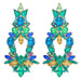 Wholesale alloy sparkling earrings JDC-ES-JQ153 Earrings JoyasDeChina green Wholesale Jewelry JoyasDeChina Joyas De China