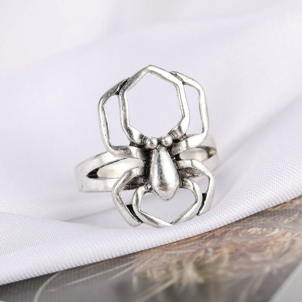 Wholesale alloy spider skull Butterfly Ring JDC-RS-SF007 Rings 少峰 Wholesale Jewelry JoyasDeChina Joyas De China