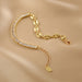 Wholesale alloy splicing Gold Bracelet JDC-BT-YWJQ006 Bracelet 义乌精巧 golden Wholesale Jewelry JoyasDeChina Joyas De China