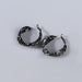 Wholesale alloy spray paint earrings JDC-ES-JL753 Earrings 氿乐 Wholesale Jewelry JoyasDeChina Joyas De China