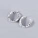 Wholesale alloy spray paint earrings JDC-ES-JL753 Earrings 氿乐 white Wholesale Jewelry JoyasDeChina Joyas De China