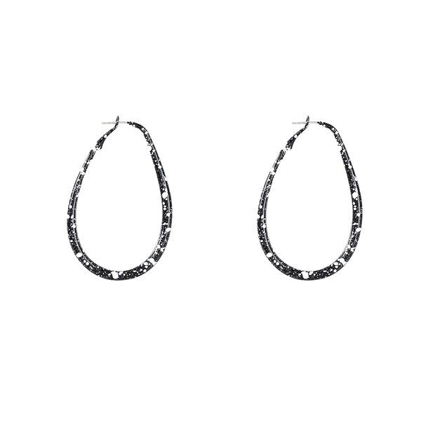 Wholesale alloy spray paint geometric earrings JDC-ES-JL736 Earrings 氿乐 Wholesale Jewelry JoyasDeChina Joyas De China