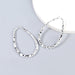 Wholesale alloy spray paint geometric earrings JDC-ES-JL736 Earrings 氿乐 white Wholesale Jewelry JoyasDeChina Joyas De China