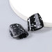 Wholesale alloy spray paint geometric earrings JDC-ES-JL760 Earrings 氿乐 Wholesale Jewelry JoyasDeChina Joyas De China
