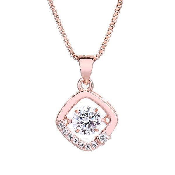Wholesale alloy square smart necklace JDC-NE-QLX019 NECKLACE 巧兰轩 Wholesale Jewelry JoyasDeChina Joyas De China