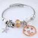 Bulk Jewelry Wholesale alloy starfish cat bracelet JDC-BT-wy099 Wholesale factory from China YIWU China