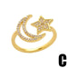 Wholesale alloy stars and moon rings JDC-RS-AS313 Rings 翱昇 Wholesale Jewelry JoyasDeChina Joyas De China