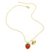Wholesale alloy strawberry pendant necklace JDC-NE-AS390 NECKLACE 翱昇 Wholesale Jewelry JoyasDeChina Joyas De China
