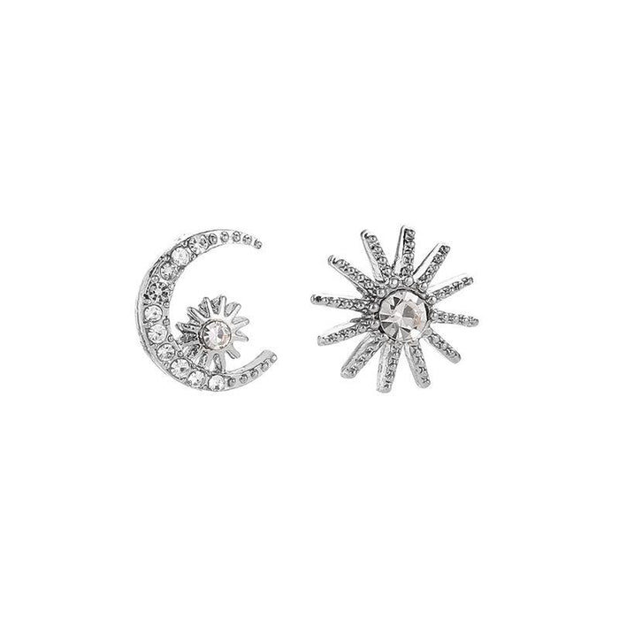 Bulk Jewelry Wholesale alloy sun and moon earrings JDC-ES-A059 Wholesale factory from China YIWU China