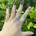 Wholesale alloy sunflower ring JDC-RS-Bingm005 Rings 冰萌 Wholesale Jewelry JoyasDeChina Joyas De China