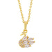 Wholesale alloy swan necklace JDC-NE-AS388 NECKLACE 翱昇 Wholesale Jewelry JoyasDeChina Joyas De China