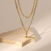 Wholesale alloy t-bar necklace JDC-NE-JD330 NECKLACE 杰鼎 Wholesale Jewelry JoyasDeChina Joyas De China