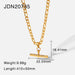 Wholesale alloy T bar necklace JDC-NE-JD346 NECKLACE 杰鼎 JDN20736 Wholesale Jewelry JoyasDeChina Joyas De China