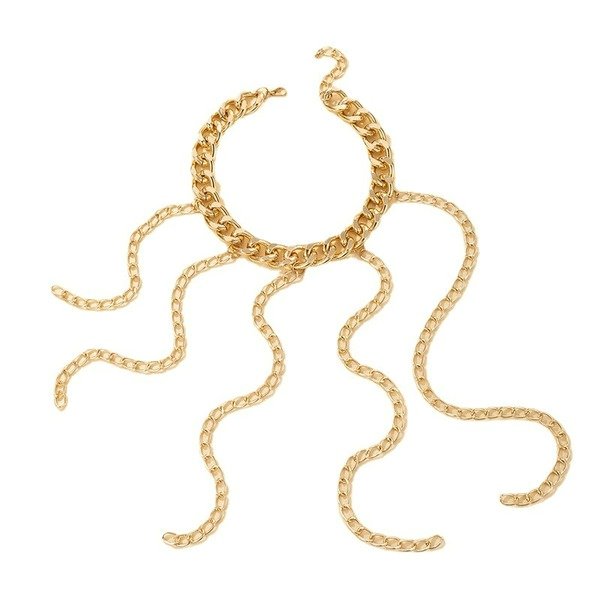 Wholesale alloy tassel chain necklace JDC-NE-C177 NECKLACE 咏歌 Wholesale Jewelry JoyasDeChina Joyas De China