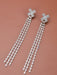 Wholesale alloy tassel earrings JDC-ES-Bis015 Earrings 碧莎 Wholesale Jewelry JoyasDeChina Joyas De China