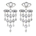 Wholesale alloy tassel earrings JDC-ES-JQ210 Earrings 佳琪 white Wholesale Jewelry JoyasDeChina Joyas De China