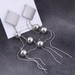 Bulk Jewelry Wholesale alloy tassel exaggerated Earrings JDC-ES-wy075 Wholesale factory from China YIWU China