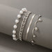 Wholesale alloy tassel pearl anklet JDC-AS-C125 Anklet 咏歌 Wholesale Jewelry JoyasDeChina Joyas De China